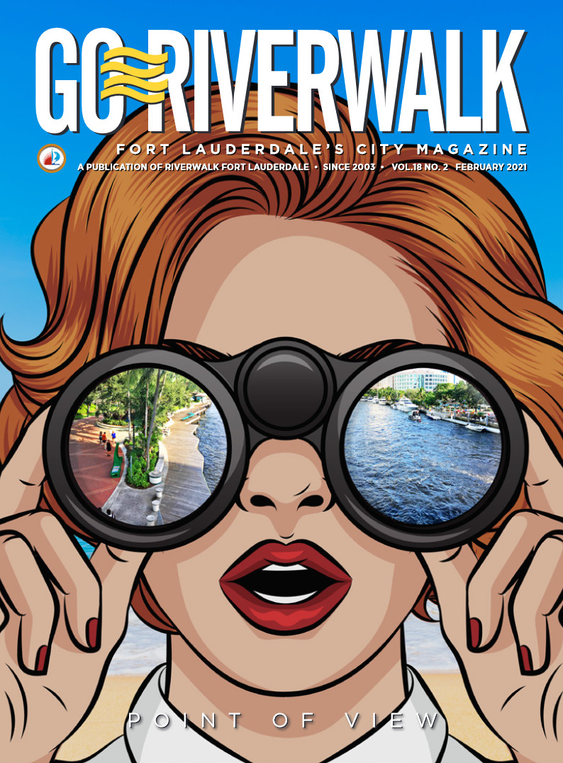 Image of the GoRiverwalk Magazine February 2021 Cover