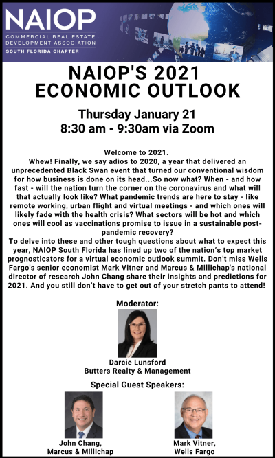 NAIOP South Florida 2021 Economic Outlook Event