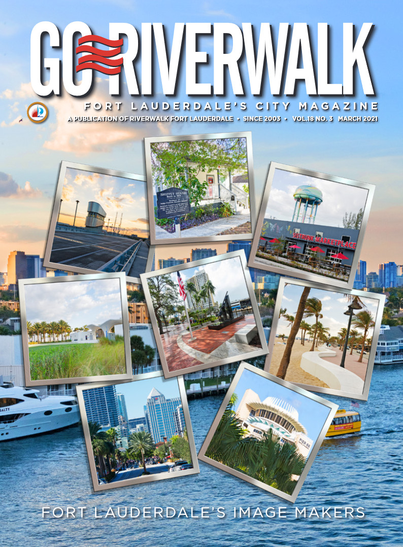 Image of the GoRiverwalk Magazine March 2021 Cover