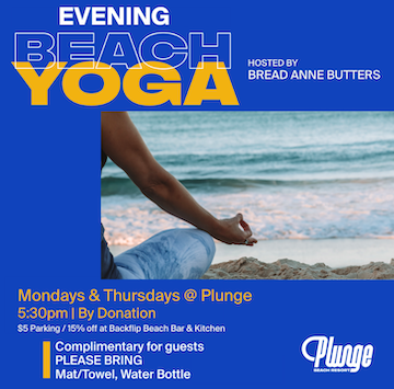 Plunge Beach Resort Evening Beach Yoga