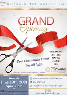 Broward Mom Collective's Grand Opening & Ribbon Cutting Ceremony
