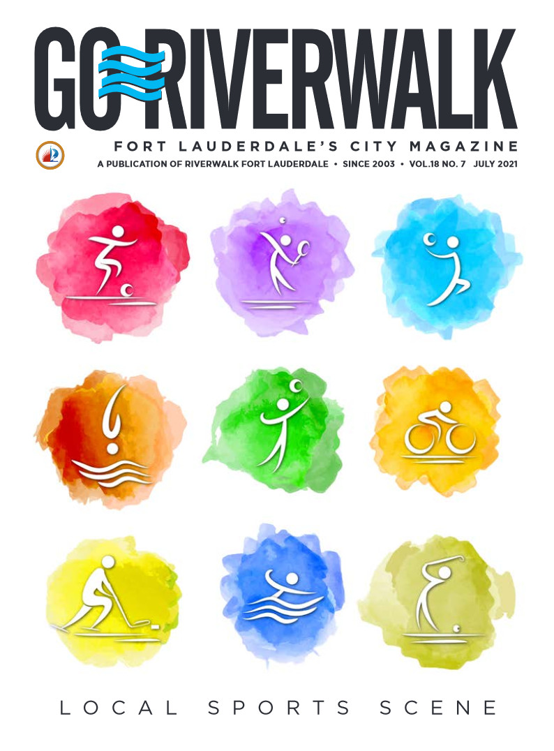 Image of the GoRiverwalk Magazine July 2021 Cover