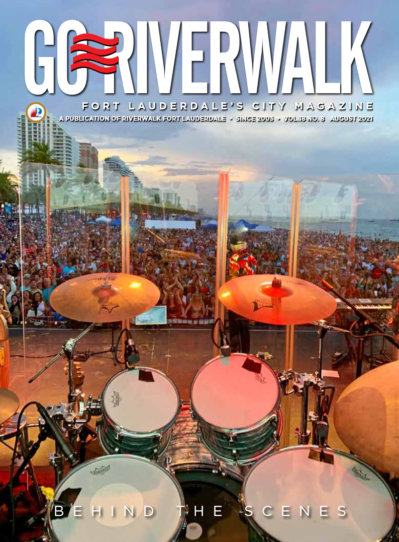 Image of the GoRiverwalk Magazine August 2021 Cover