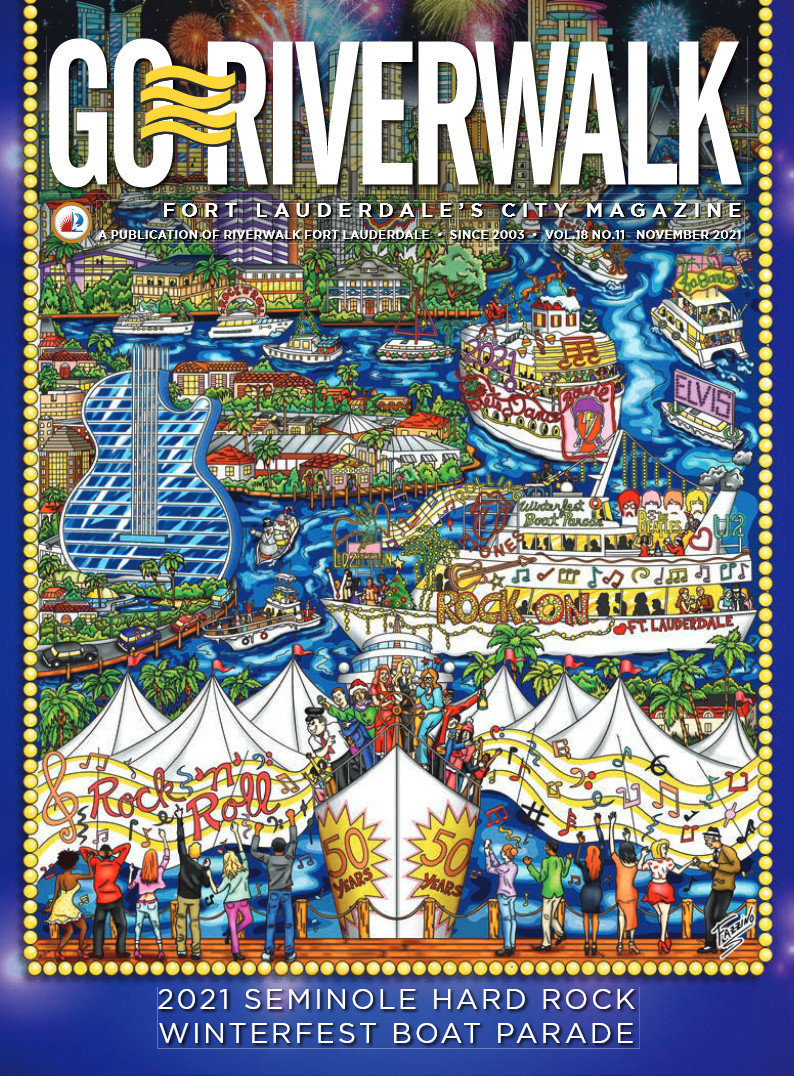 Image of the GoRiverwalk Magazine November 2021 Cover