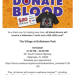 Monthly Blood Drives
