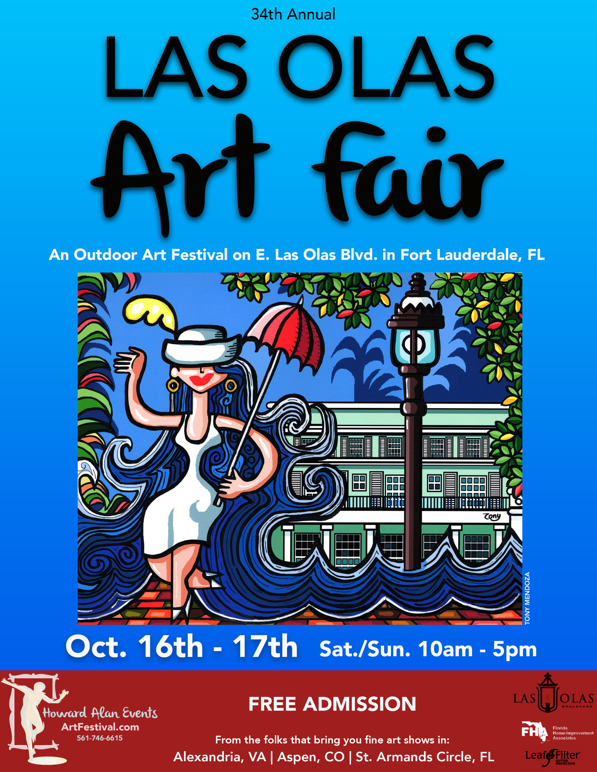 34th Annual Las Olas Art Fair Riverwalk Fort Lauderdale