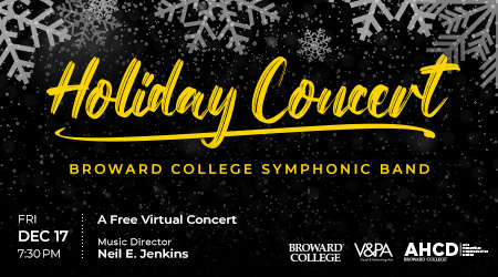Broward College Symphonic Band Holiday Concert