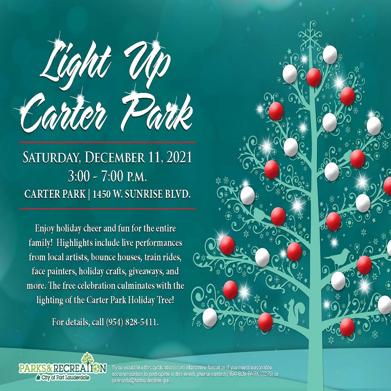 Light Up Carter Park