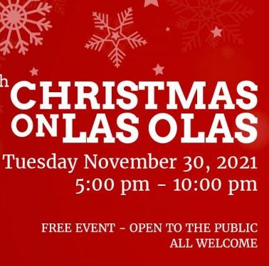 Christmas on Las Olas