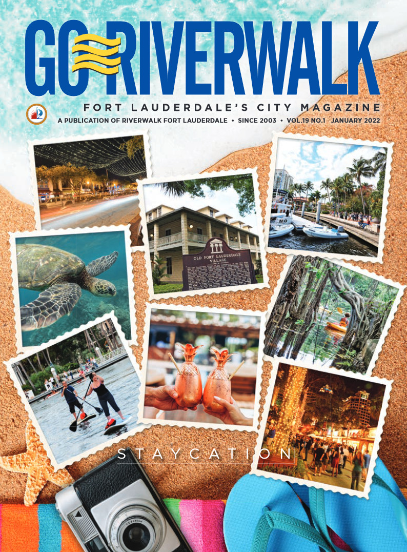 Image of the GoRiverwalk Magazine January 2022 Cover