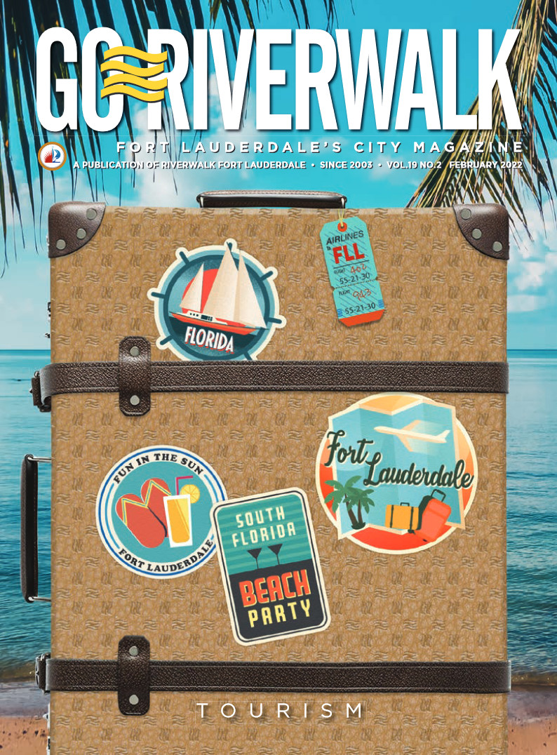 Image of the GoRiverwalk Magazine February 2022 Cover