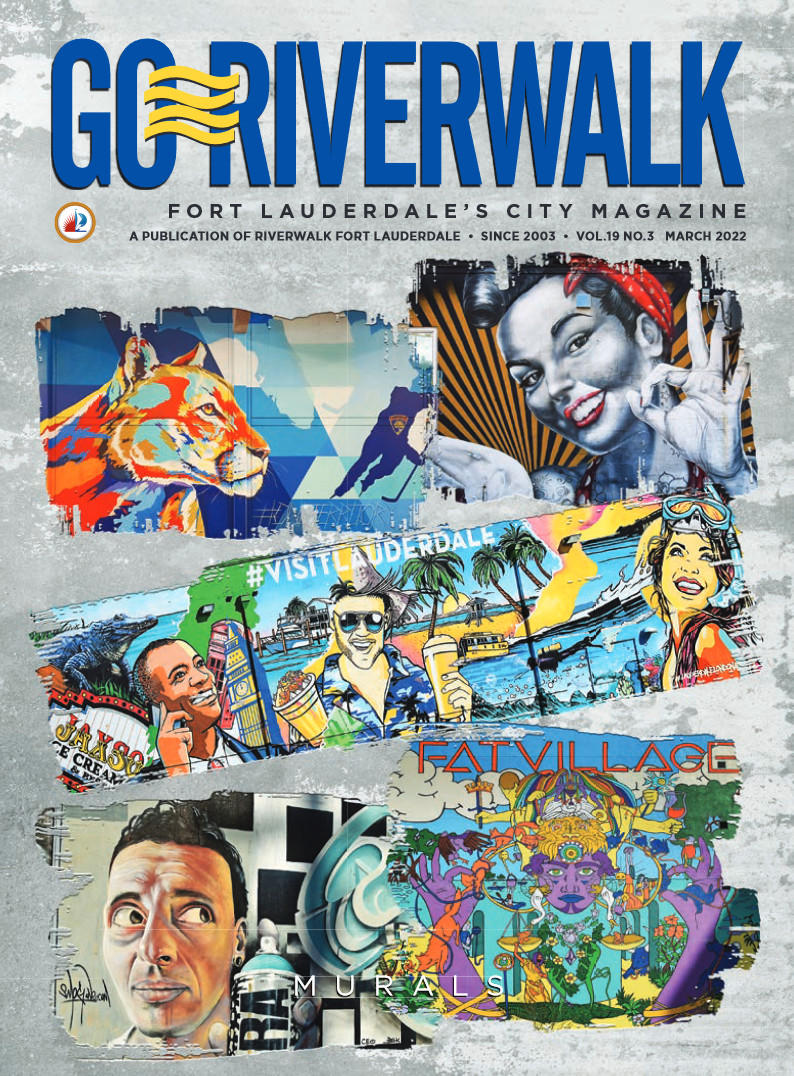 Image of the GoRiverwalk Magazine March 2022 Cover