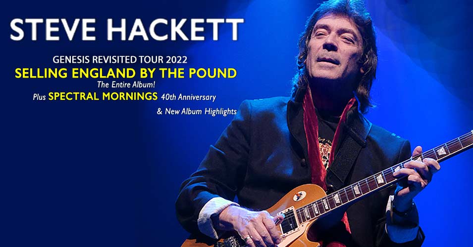 Steve Hackett's Genesis Revisted Tour 2022 Riverwalk Fort Lauderdale