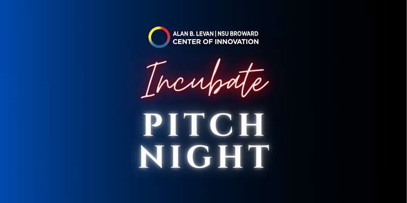 Incubate Program Pitch Night