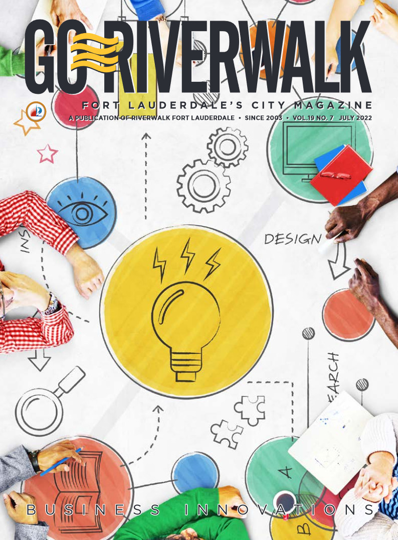 Image of the GoRiverwalk Magazine July 2022 Cover