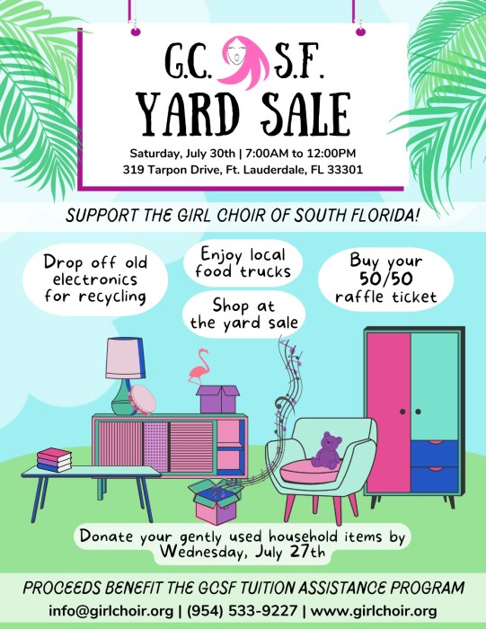 Community Yard Sale Fundraiser