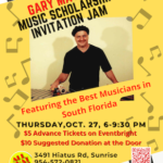 The Gary Mayone Music Scholarship Invitation Jam