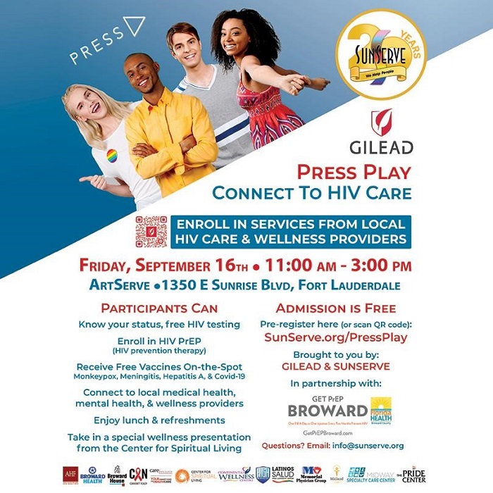 Press Play: Connect to HIV Care Event