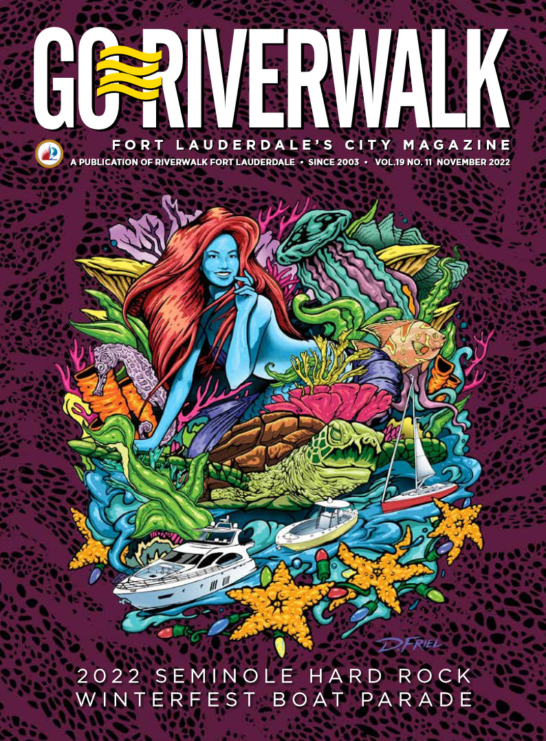 Image of the GoRiverwalk Magazine November 2022 Cover