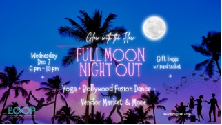 Let It Glow: A Full Moon Yoga Experience