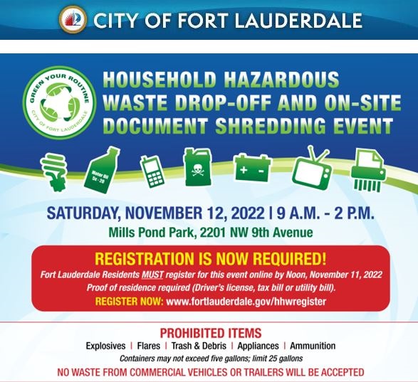 Household Hazardous Waste Drop-Off & Document Shredding