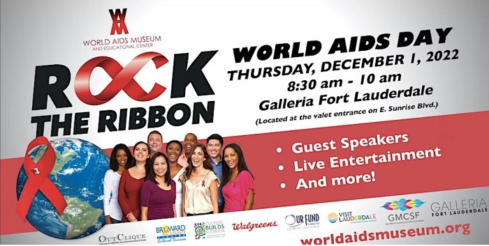 WORLD AIDS DAY - ROCK THE RIBBON CEREMONY