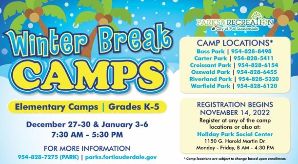 Winter Break Camps