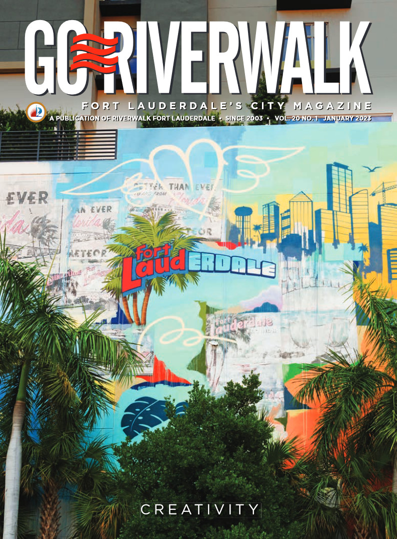Image of the GoRiverwalk Magazine January 2023 Cover