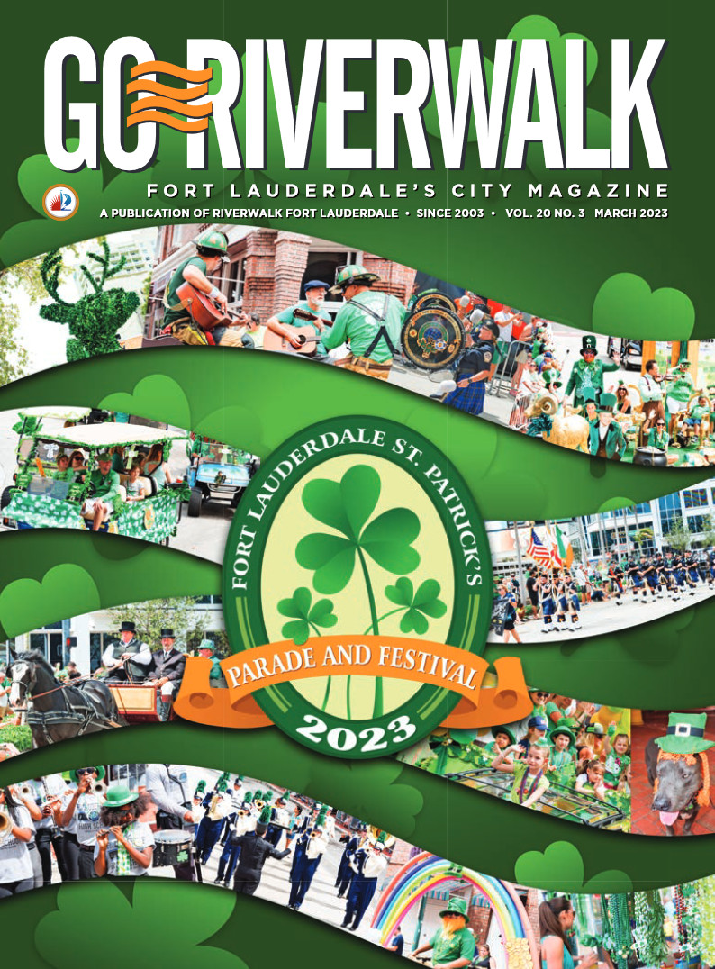 Image of the GoRiverwalk Magazine March 2023 Cover