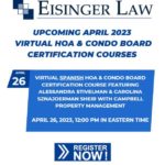 Spanish HOA & Condo Board Certification Course