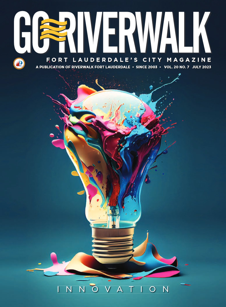 Image of the GoRiverwalk Magazine July 2023 Cover