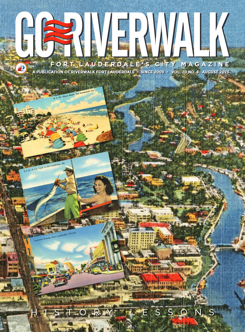 Image of the GoRiverwalk Magazine August 2023 Cover