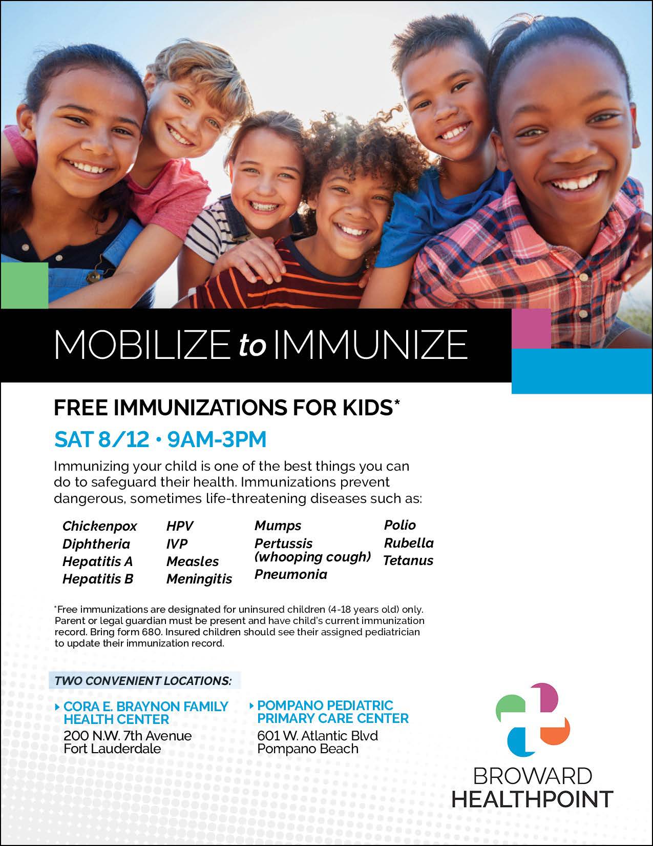 Broward Health’s Mobilize to Immunize