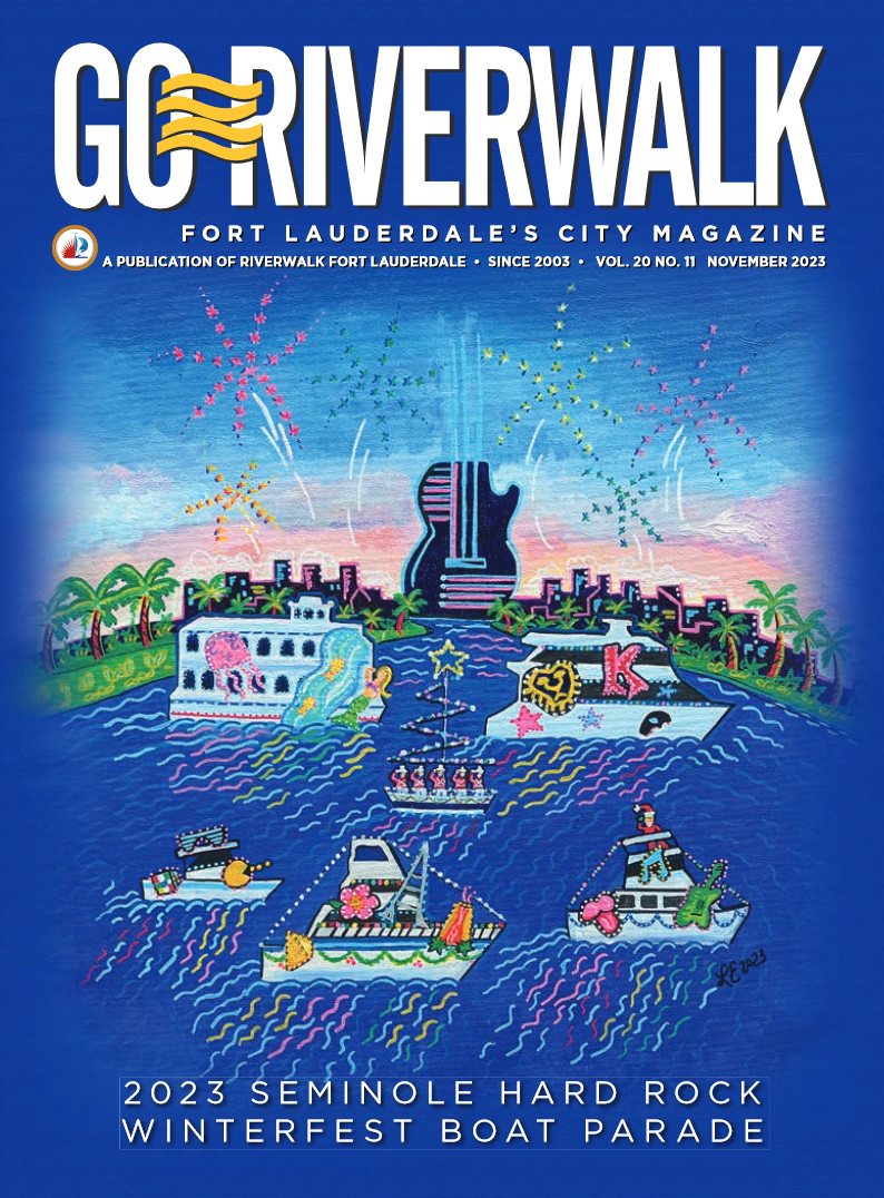 Image of the GoRiverwalk Magazine November 2023 Cover