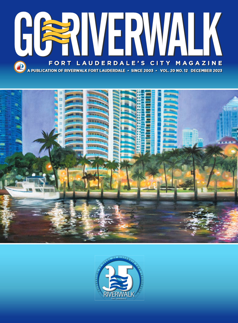 Image of the GoRiverwalk Magazine December 2023 Cover