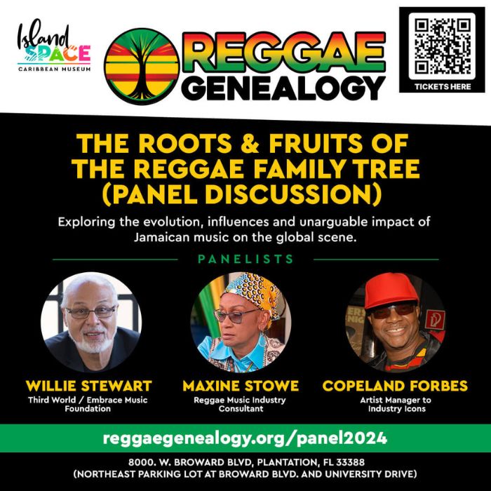 The Roots & Fruits of the Reggae Family Tree (Panel Discussion)