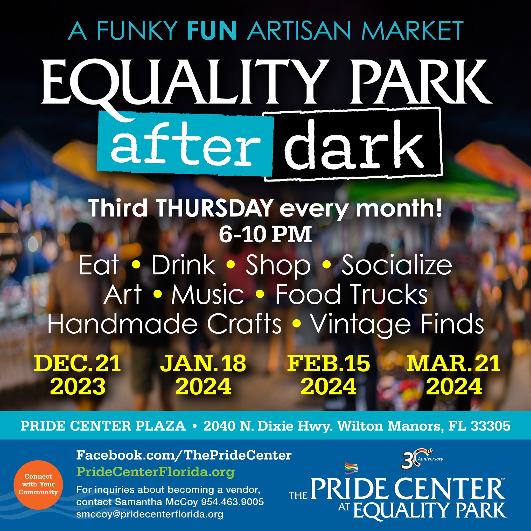 Equality Park After Dark