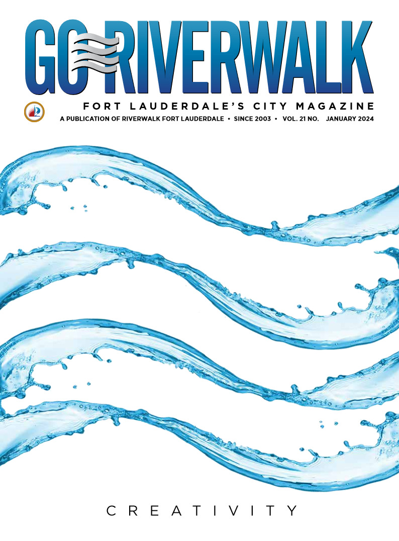 Image of the GoRiverwalk Magazine January 2024 Cover