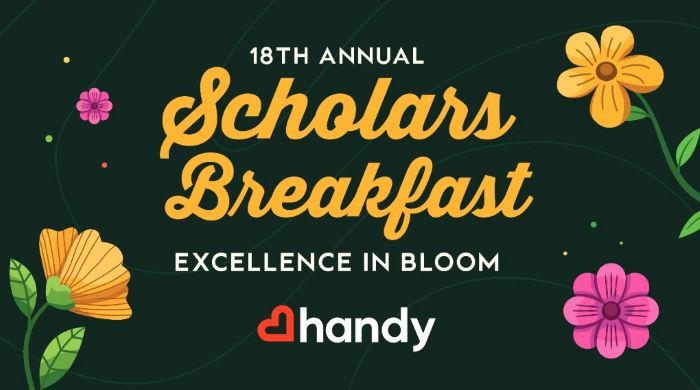 Handy's 18th Annual Scholars Breakfast