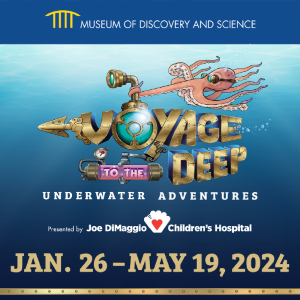 Voyage to the Deep - Underwater Adventures Exhibit at Museum of Discovery and Science