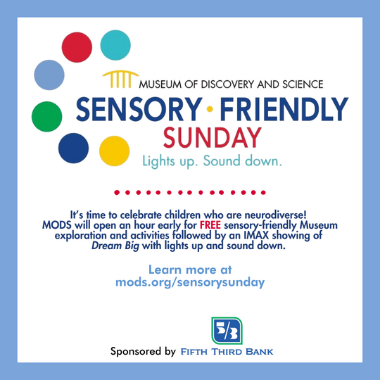 Sensory-Friendly Sundays at Museum of Discovery and Science