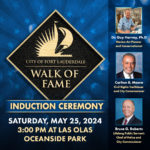 City of Fort Lauderdale Walk of Fame Induction Ceremony