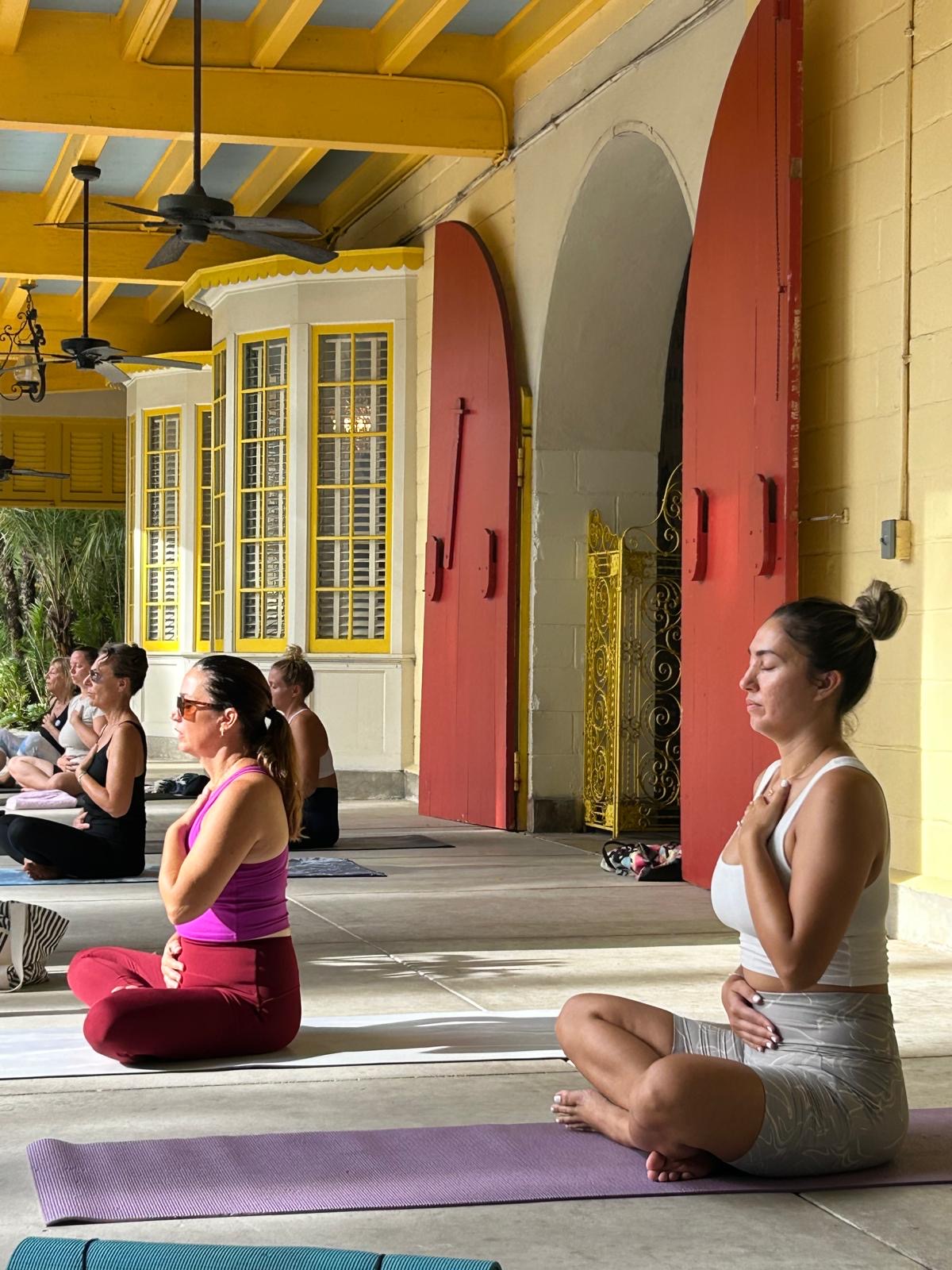 Yoga on the Veranda