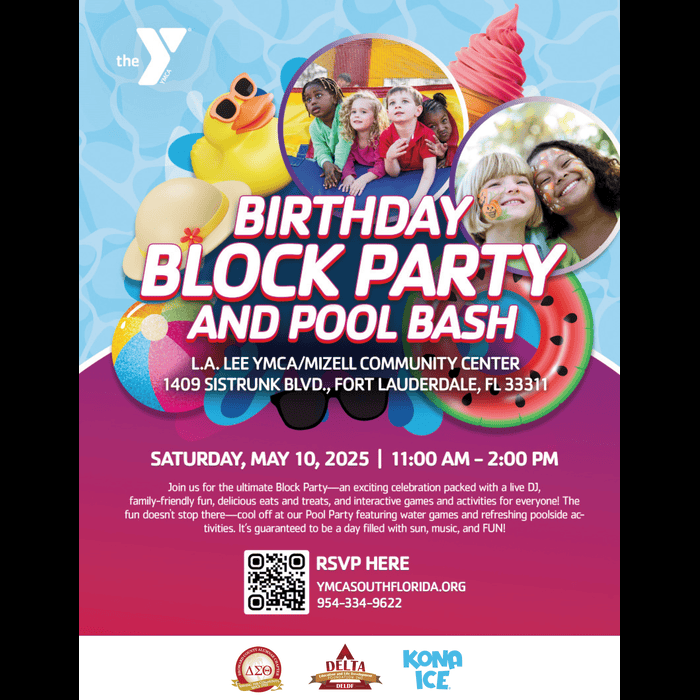 Birthday Block Party and Pool Bash