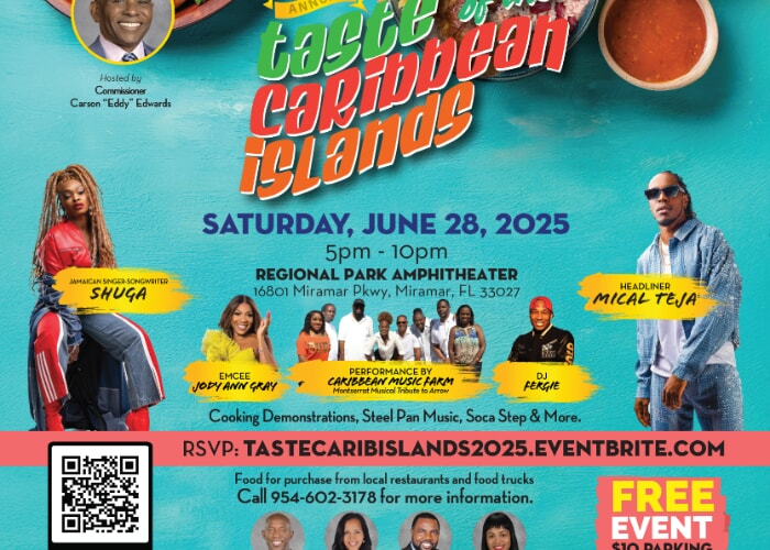 5th Anniversary Taste of the Caribbean Islands