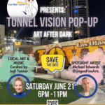 Tunnel Vision Art Pop-Up