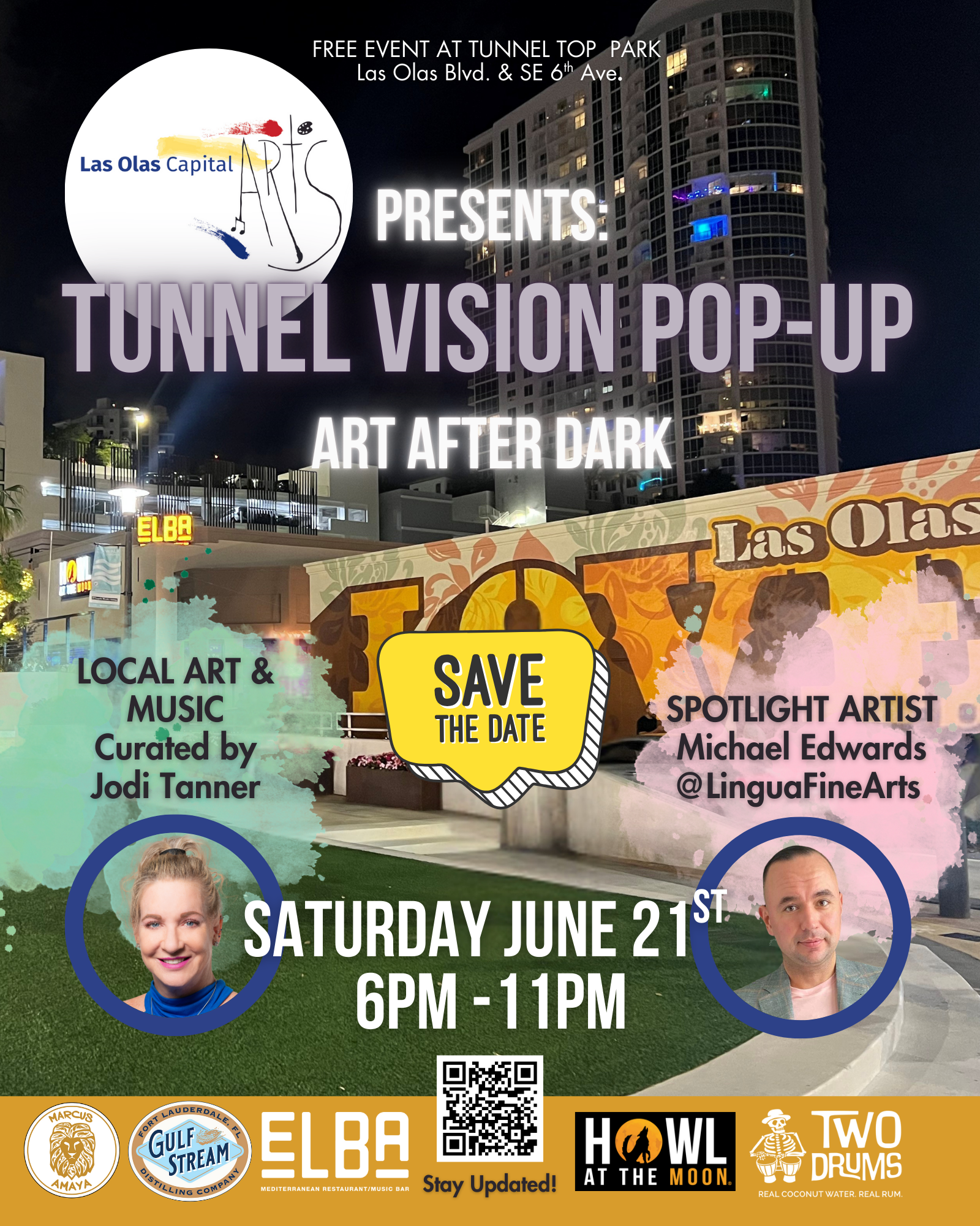 Tunnel Vision Art Pop-Up