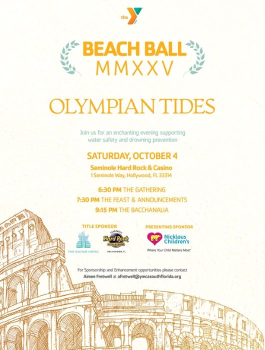 YMCA of South Florida’s Annual Beach Ball Gala