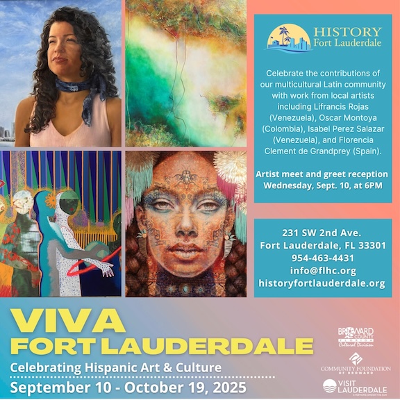 “Viva Fort Lauderdale: Celebrating Hispanic Art & Culture” Meet the Artists Preview