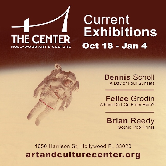Hollywood Art and Culture Center Presents One Exhibition, Three Artists
